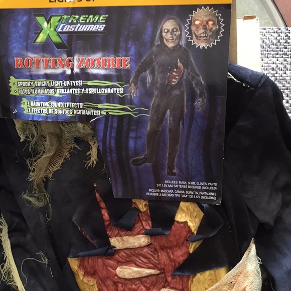 Costume Rotting zombie boy m 8–10–new - Picture 3 of 8